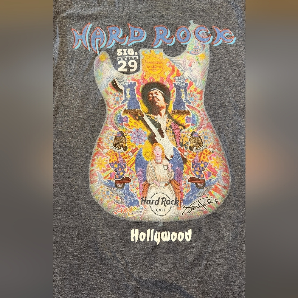 Hard Rock Cafe Jimi Hendrix Short Sleeve Tee